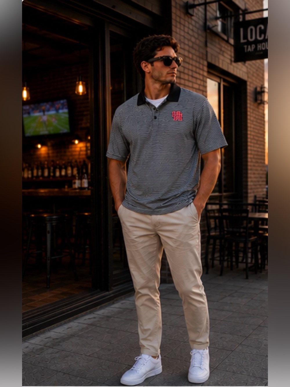 Cutter & Buck UH Striped Polo